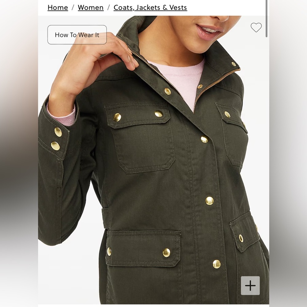 Jcrew Water Resistent Wax Jacket